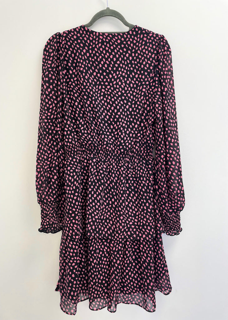 A0992 Vivien Flounce Dress