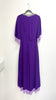 5-A1384 Cosima Purple 2 Tone Flare Dress