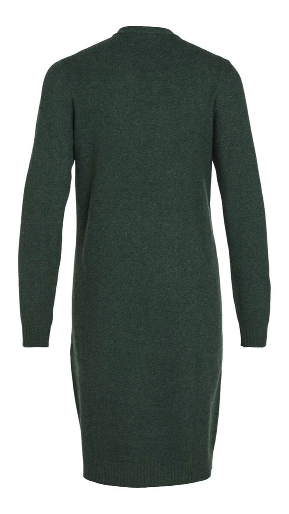 A1073 Viril Dark Green Cardi
