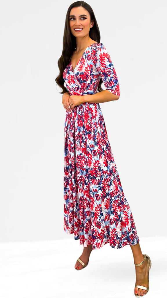 A0800 Tori Jersey Midaxi Dress