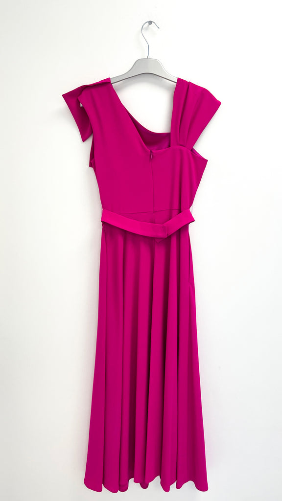 5-A1399 Aletta Pink Flare Dress