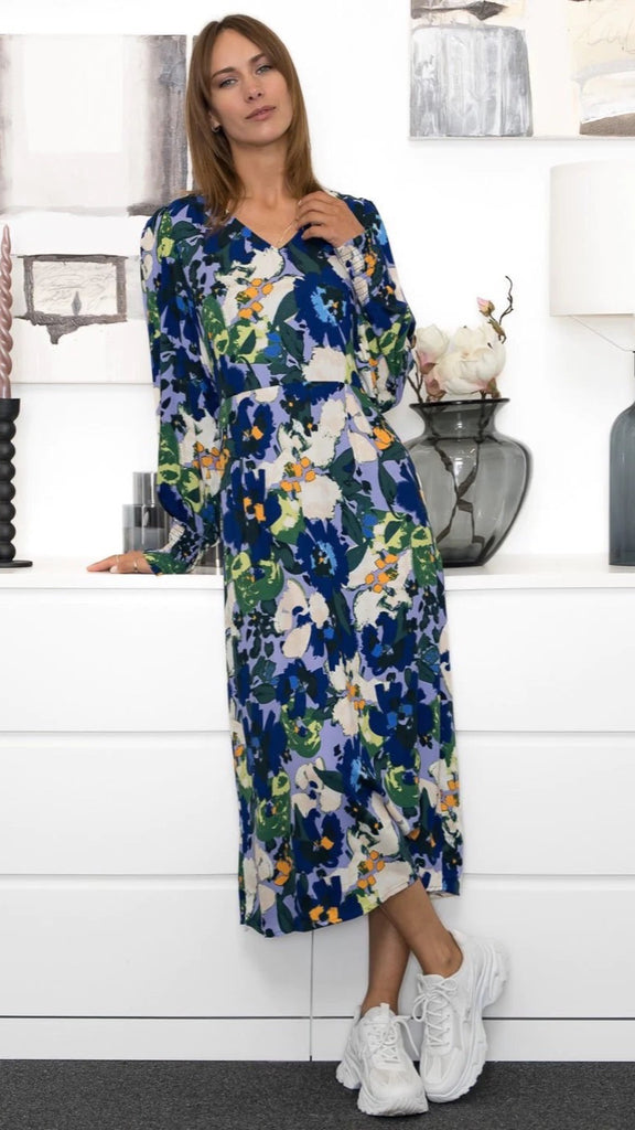 A1020 Frmosa Multi Print Dress