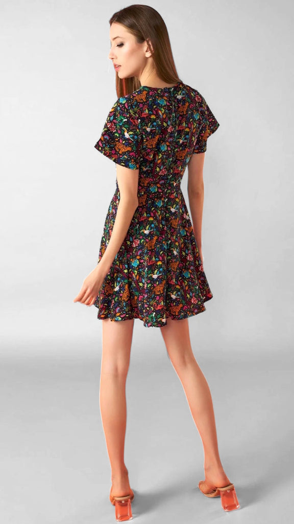 A1001 Honduras Printed Dress