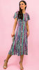 5-A1464 Helga Multi Leopard Print Dress