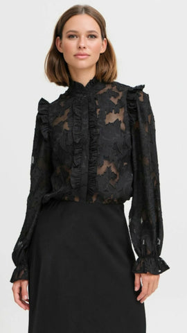 4-A1031 Faces Turtleneck Dress