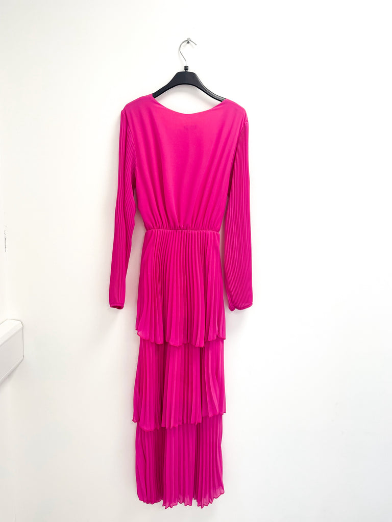A1627 MaryKate Pink Layered Dress
