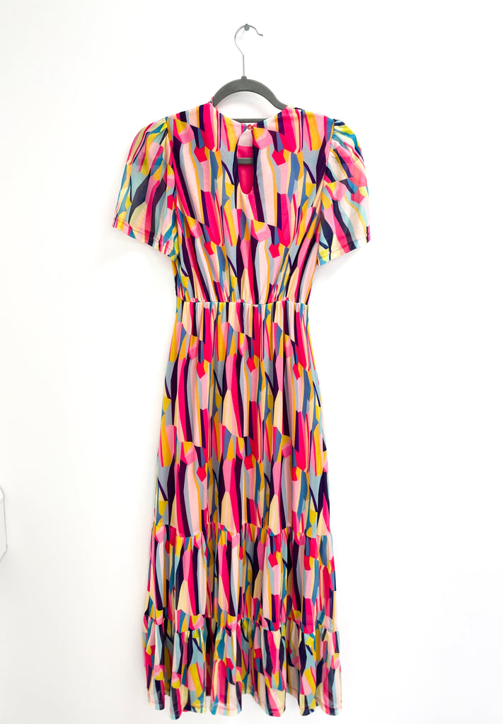 1-A1564 Grace Multi Print Dress