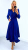 A2422 Sigour Royal Wrap Dress