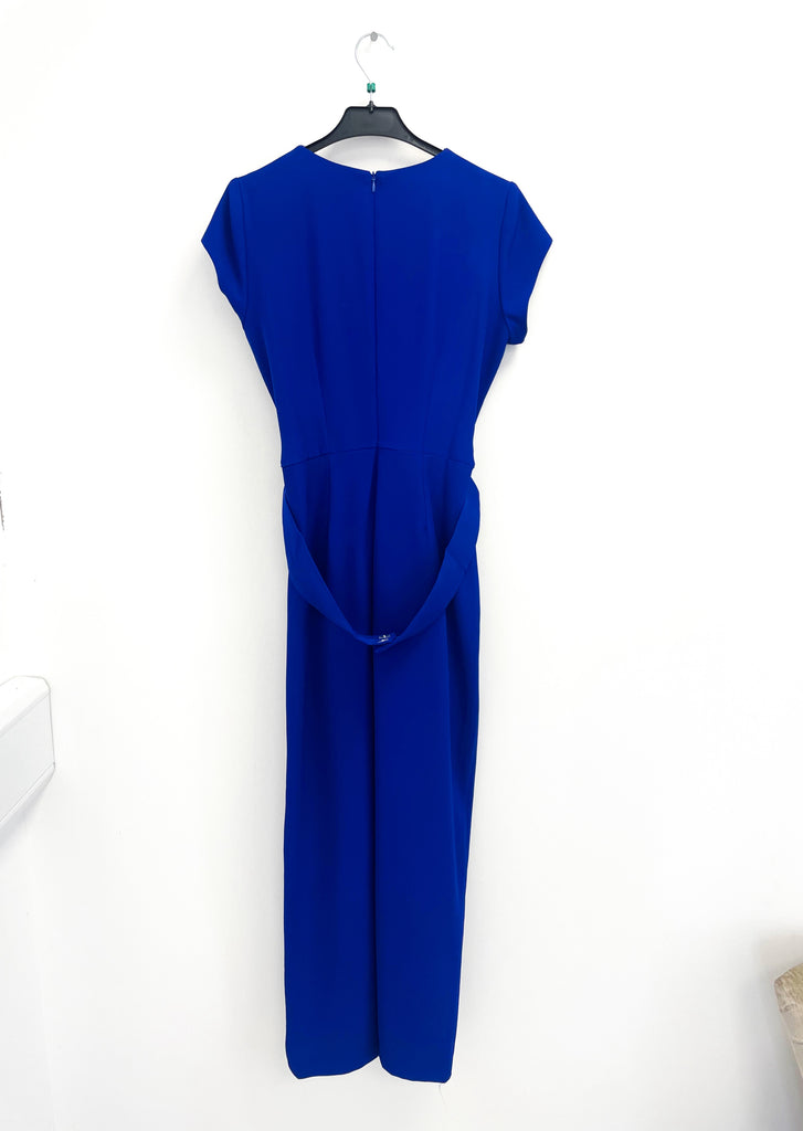 A2414 Gwen Royal Wrap Skirt Dress