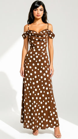 Julie Brown Spotty Maxi Dresses | dresses online | party dresses, occasion dresses Dressesonline.ie | Ci Ci Boutique Ireland Julie Brown Spotty Maxi Dresses | dresses online | party dresses, occasion dresses Dressesonline.ie | Ci Ci Boutique Ireland