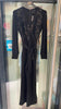 5-A3311 Black Sequin Body Jumpsuit