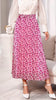 4-A2476 Kirsten Pink Print Print Skirt