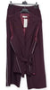 A3166 Plum Waistcoat & Trouser Set