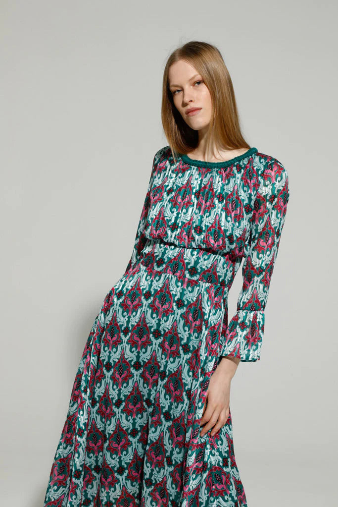 A1124 Goa Arbour Print Dress
