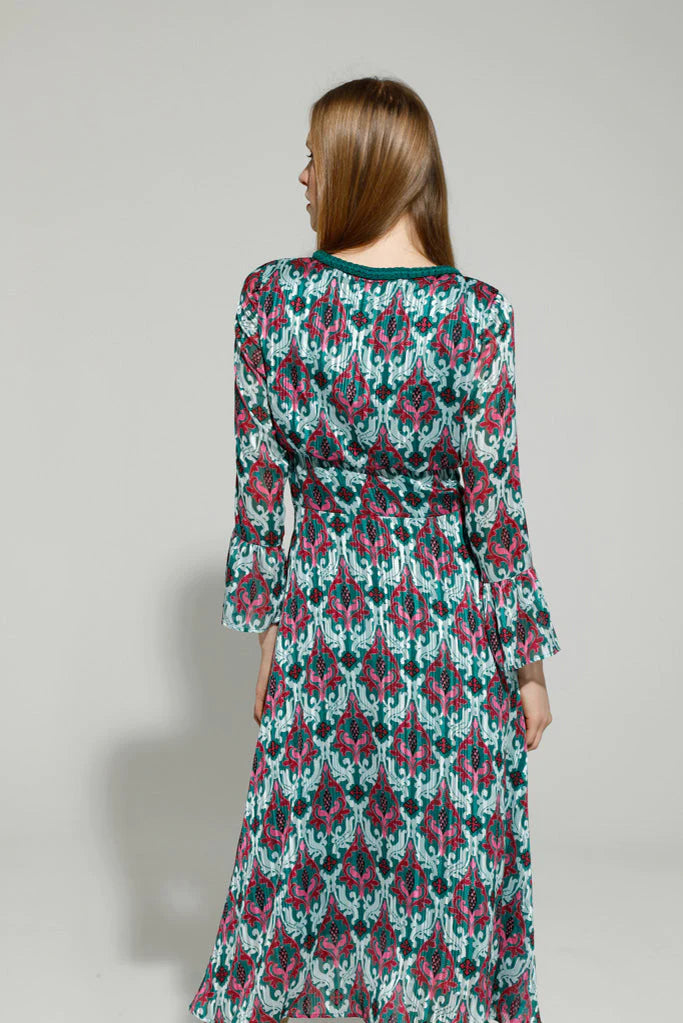 A1124 Goa Arbour Print Dress