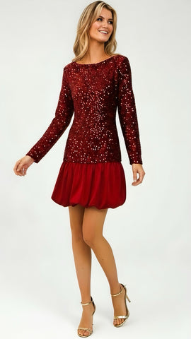 A2651 Maire Multi Print Midi Dress