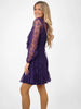A2617 Vicky Purple Lace Dress