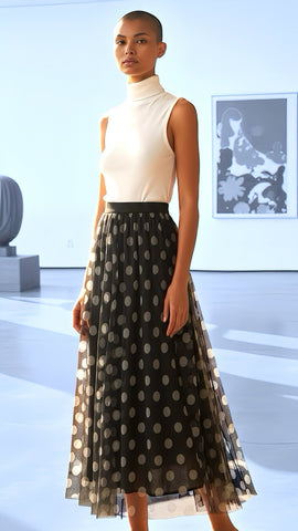 4-A2476 Kirsten Pink Print Print Skirt