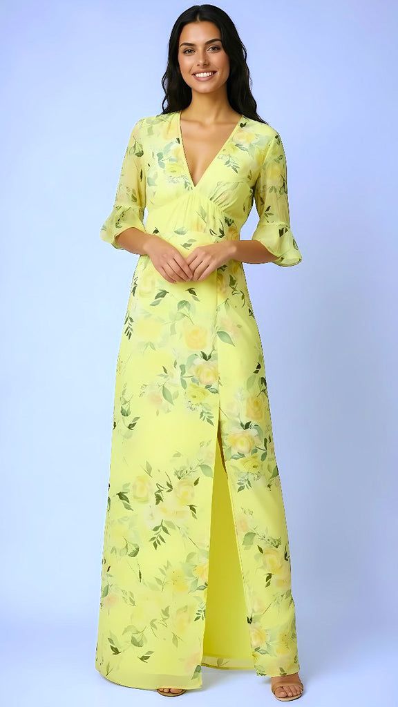 A2872 Hope & Ivy Goldie Open Back Dress