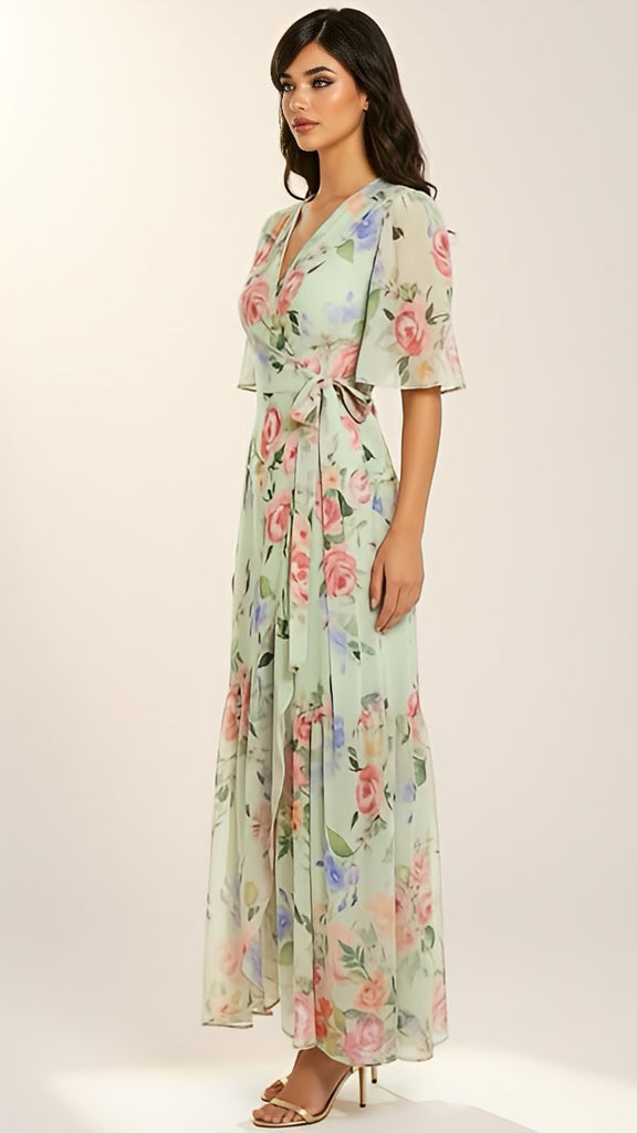 A2970 Hope & Ivy Emi Wrap Dress