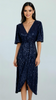 A2712 Maritta Navy Sequin Dress