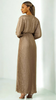 4-A2001 Patsy Bronze Crinkle Maxi Dress