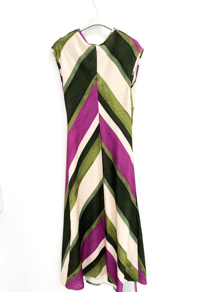 A2495 Roisin Multi Stripe Dress
