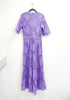 A2460 Evie Lilac Crochet Dress