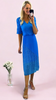 A2433 Royal Dotty Loose Top Dress