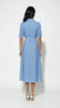 A3095B Alva Blue Dotty Shirt Dress