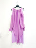4-A1512 Akoya Lilac Overlay Dress