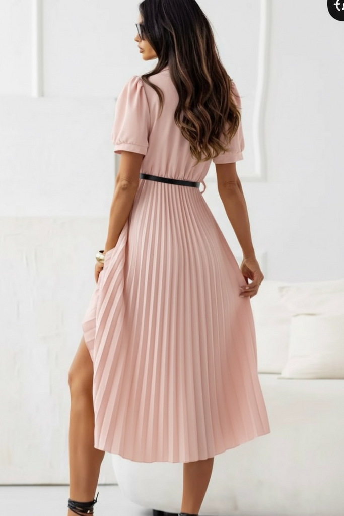 A2879 Nude Blazer Dress