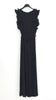 A2607 Black Ruffle Pleat Dress