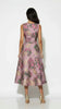 A3084 Brenda Jacquard Flare Dress