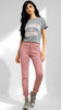 2-A2922 Toxik Pink 3/4 Jeans