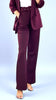 A2745 Flavia Burgundy Trousers
