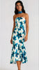 A3070BS Genev Bardot Flounce Hem Dress
