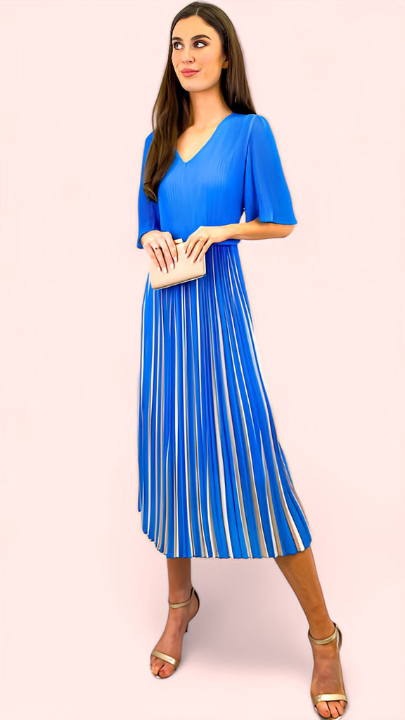 1-A1548 Dasha Turquoise Loose Top Dress