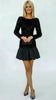 A2658 Ivana Puffball Hem Sequin Mini Dress