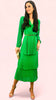 A1565 MaryKate Green Layered Dress
