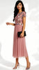 5-A2915 Libby Blush Embroidered Tulle Dress