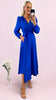 A2422 Sigour Royal Wrap Dress