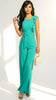 A2947B Elsie Teal Green Jumpsuit