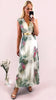 A2429 Sleeveless Callie Khaki Print Dress