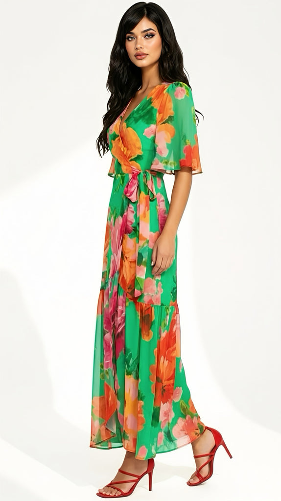 A2961 Hope & Ivy Samantha Wrap Dress