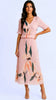 A3024 Maisy Pink Print Loose Top Dress