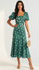 A3081 Serenity Green Midi Dress