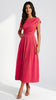A3078 Niamh Coral Asymmetrical Dress