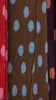 A3082 Lavinia Brown Dotty Halter Dress