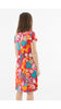A3137 Carribean Print Lightweight Dress
